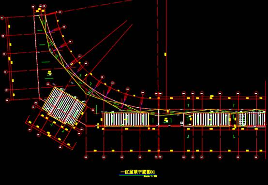 某工厂平面设计cad绘制户型图